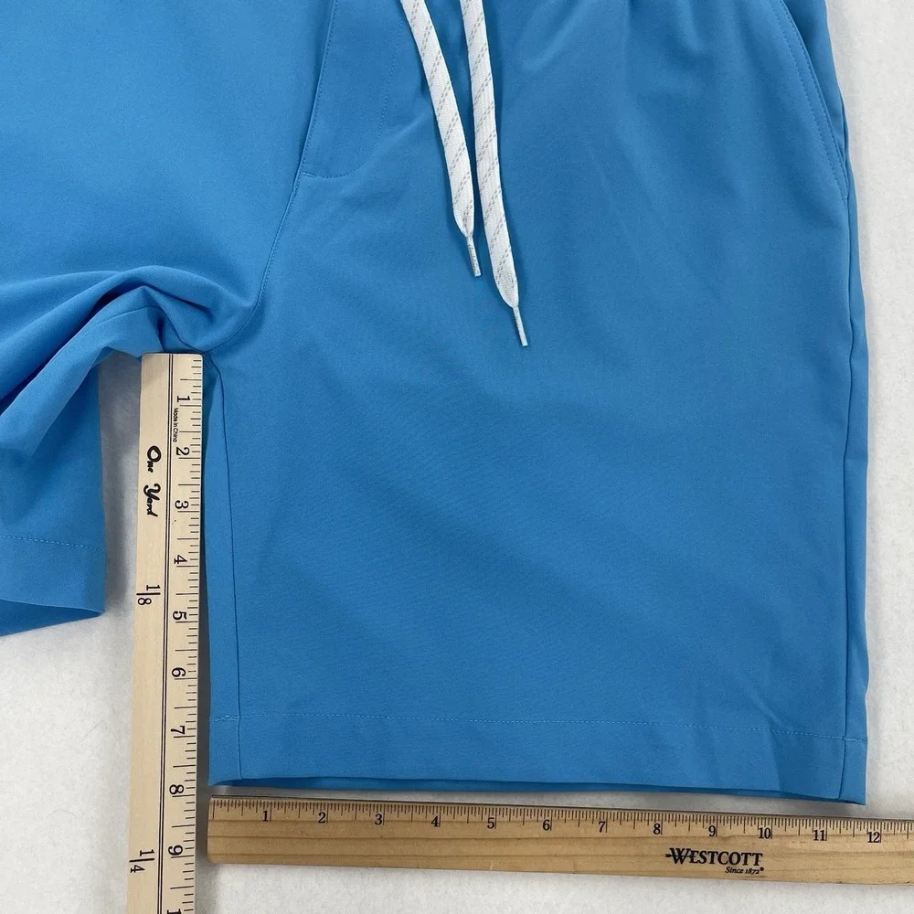 Chubbies Everywear Performance Shorts Men XL Blue Drawstring Pockets 8